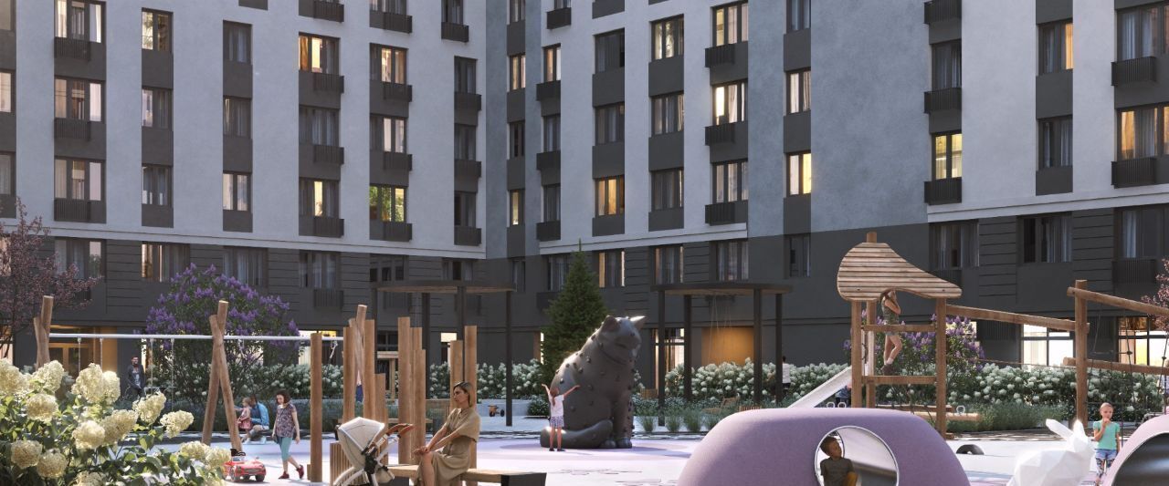 квартира г Тюмень р-н Центральный ул Братьев Бондаревых 1 ЖК «Life Residence квартал и парк» Центральный административный округ фото 17