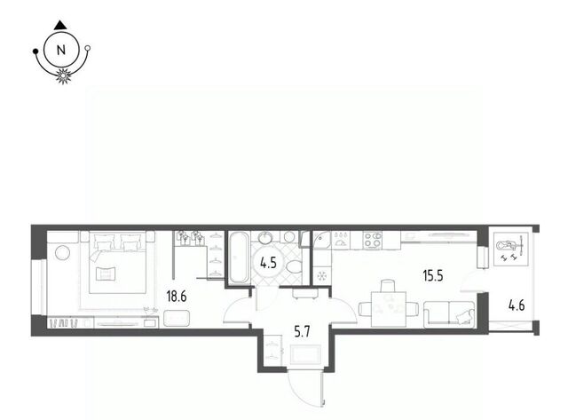 р-н Кировский микрорайон Зелёная Река 7 фото