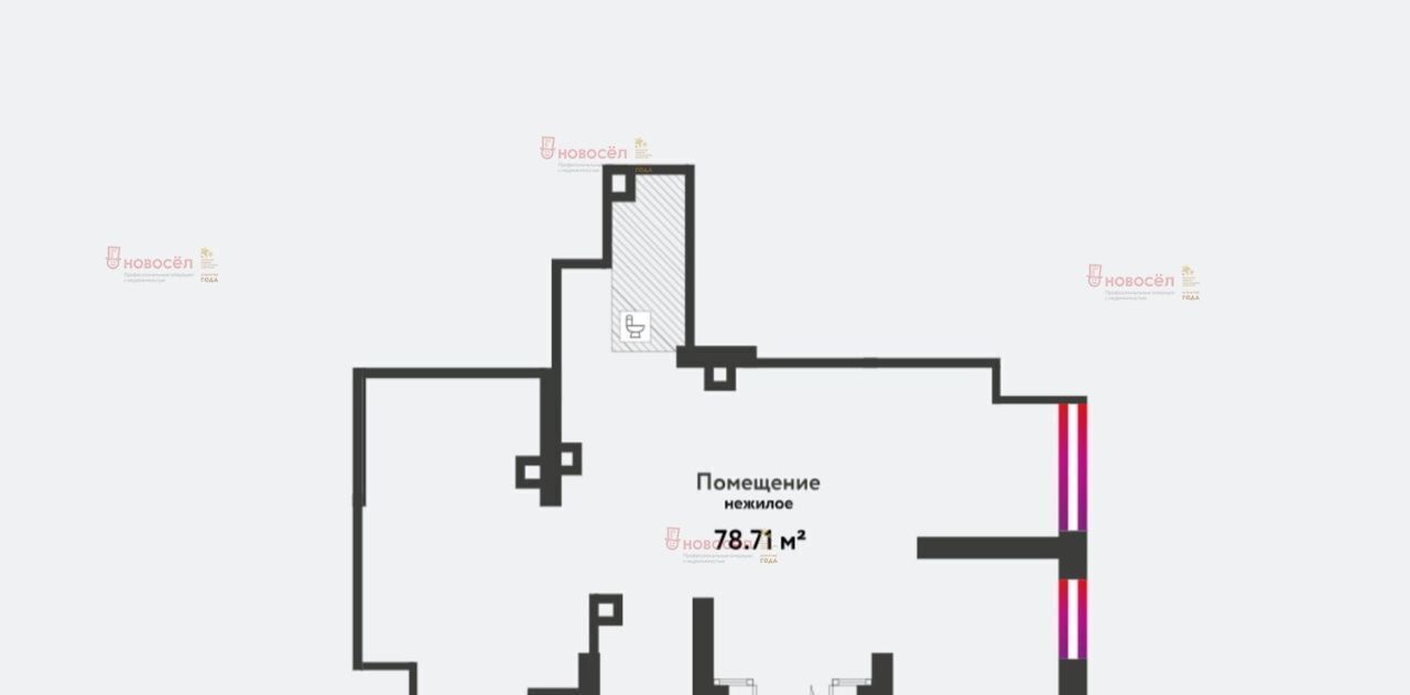 торговое помещение г Екатеринбург р-н Октябрьский тракт Сибирский 24к/1 фото 2