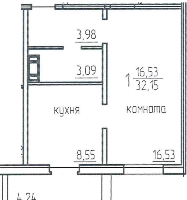 квартира г Миасс б-р И.И. Седова 12 Северный, Миасский г. о. фото 24