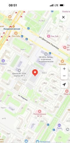 метро Академическая ул Кедрова 17а муниципальный округ Академический фото