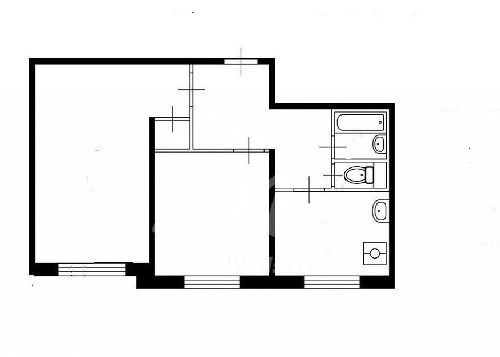 квартира г Москва метро Щелковская ул Байкальская 30к/2 фото 15