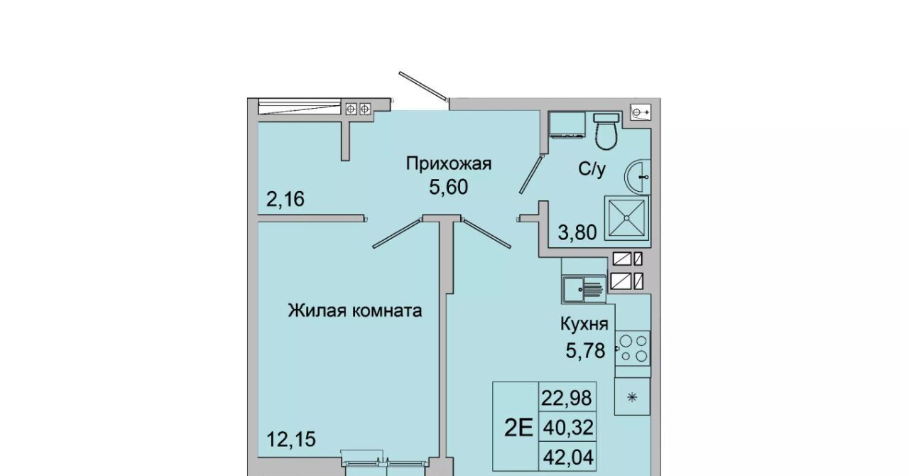 квартира г Батайск ул Булгакова 11 фото 3