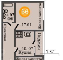 р-н Центральный ул Генерал-фельдмаршала Румянцева 7 фото