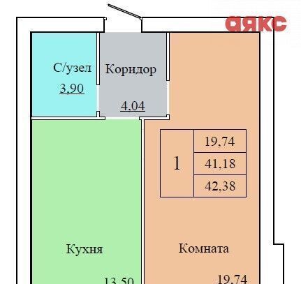квартира г Ярославль р-н Ленинский ул Белинского 17а ЖК "ВИВАТ" фото 1