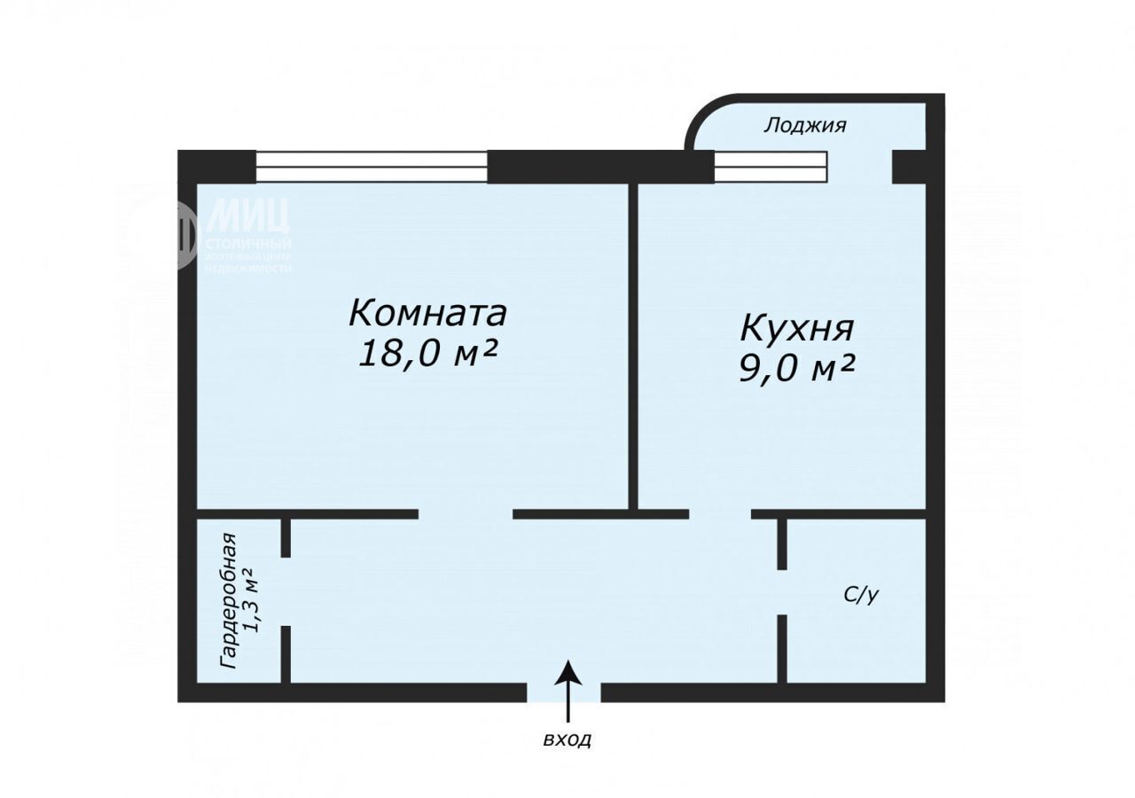 квартира городской округ Ленинский п Бутово ЖК Бутово Парк 26 Москва, Улица Скобелевская фото 19