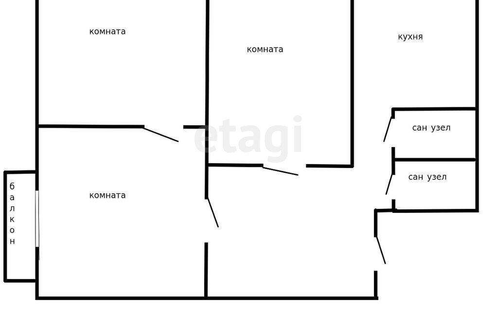 квартира г Абакан ул Чертыгашева 112 фото 23