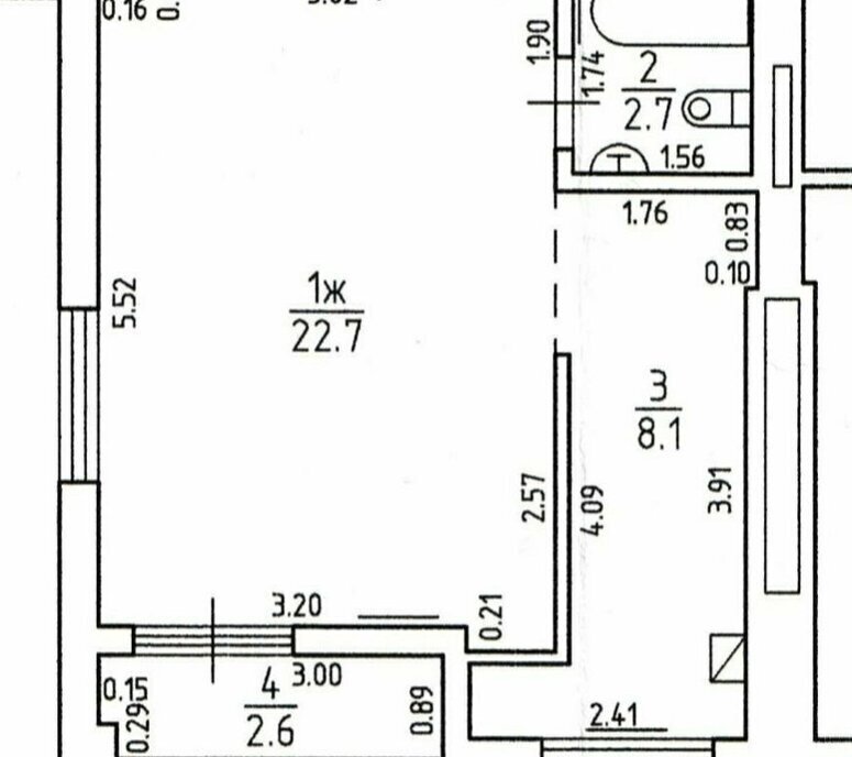 квартира г Калининград ул Ю.Гагарина 16б фото 1