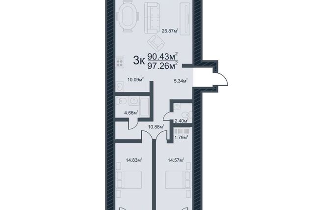 квартира дом 21 Томский район фото