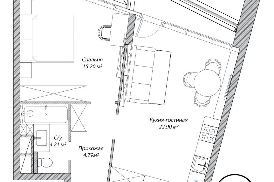 квартира г Москва ул 4-я Мякининская Западный административный округ, 27 ст 1 фото 1