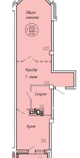 квартира г Хабаровск ул Салтыкова-Щедрина 1 городской округ Хабаровск фото 1