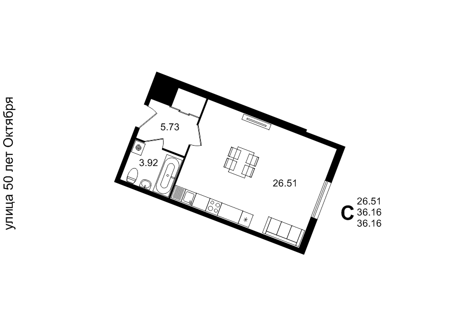 квартира г Волгоград городской округ Волгоград, 604-й, 605-й микрорайон фото 1