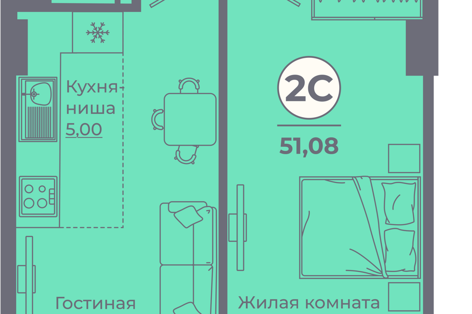 квартира г Ростов-на-Дону ул Еременко 109 городской округ Ростов-на-Дону фото 1