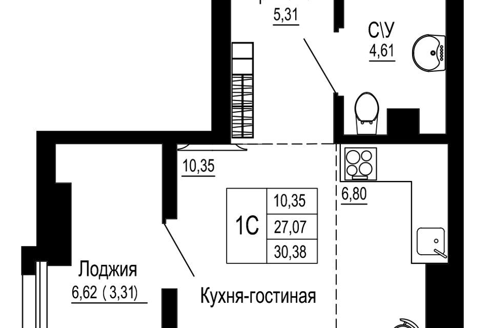 квартира г Ростов-на-Дону ул Привокзальная 3б городской округ Ростов-на-Дону фото 1