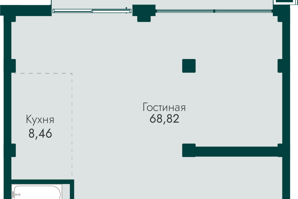 квартира г Ялта городской округ Ялта, посёлок городского типа Массандра фото 1