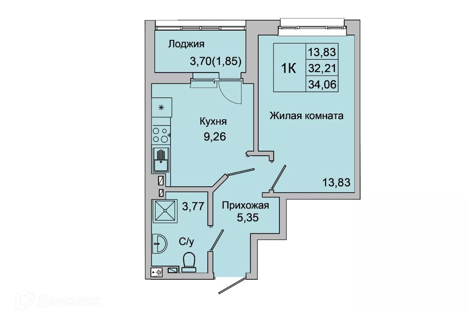 квартира г Батайск ул Булгакова 11 городской округ Батайск фото 1