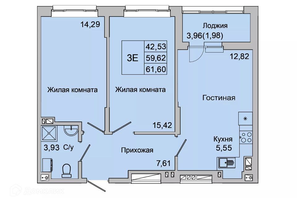 квартира г Батайск ул Булгакова 11 городской округ Батайск фото 1