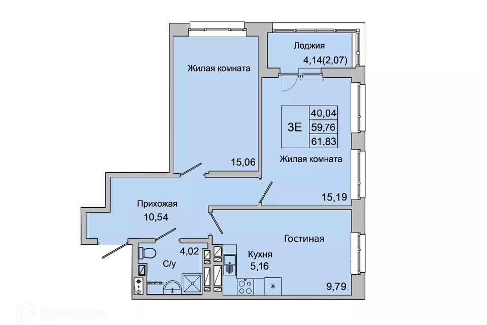 квартира г Батайск ул Булгакова 11 городской округ Батайск фото 1