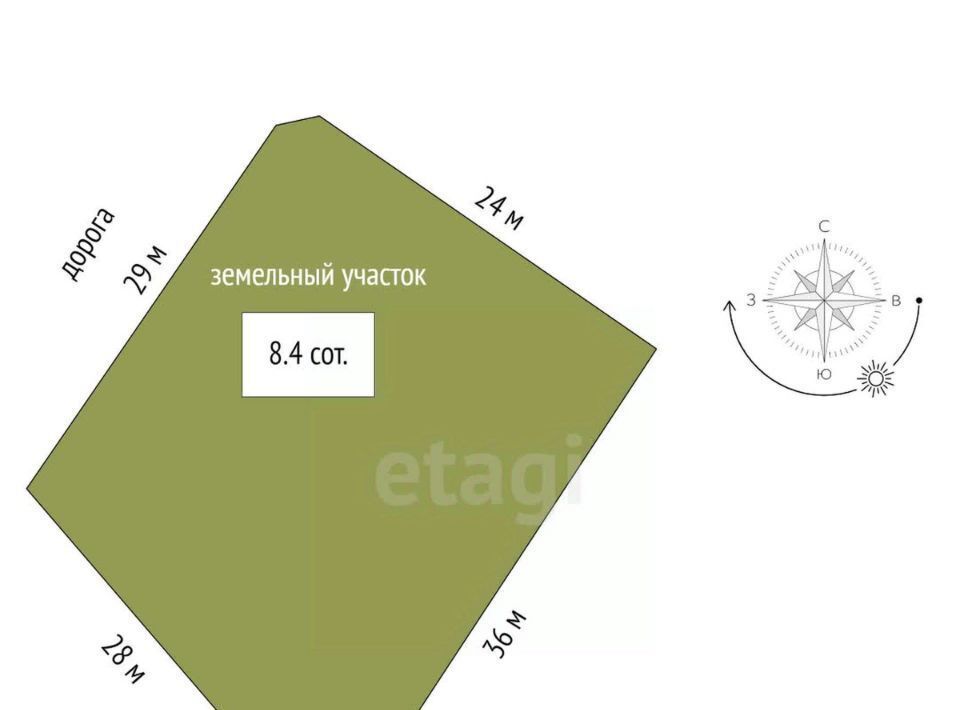 земля р-н Тюменский д Насекина фото 2