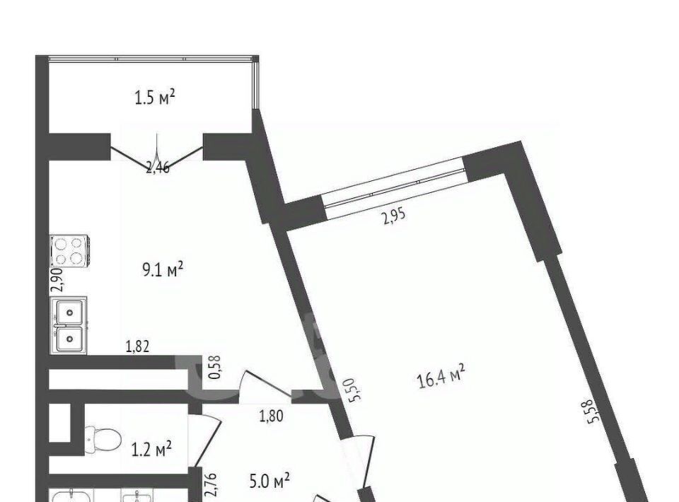 квартира г Химки ул Германа Титова 10 Беломорская фото 15