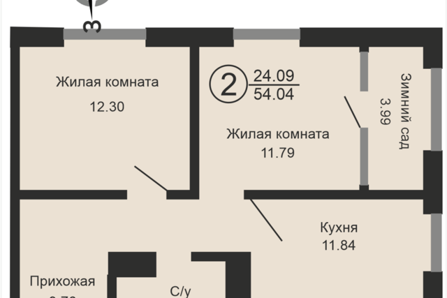 квартира проезд 2-й городской округ Оренбург фото