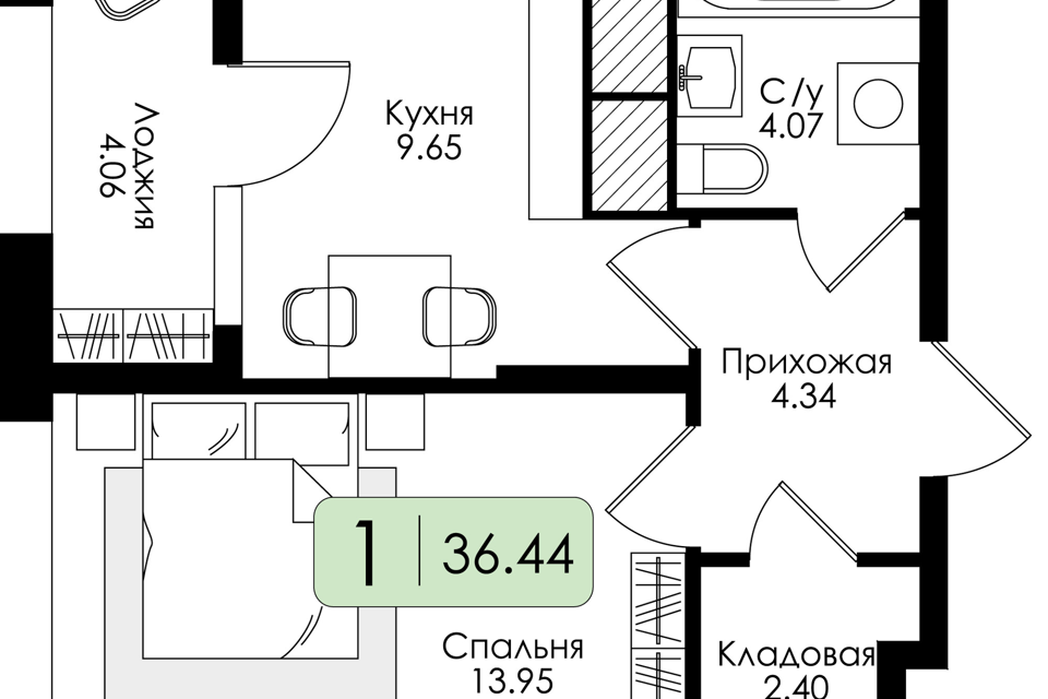 квартира г Тула проезд Торховский 4 Тула городской округ фото 1