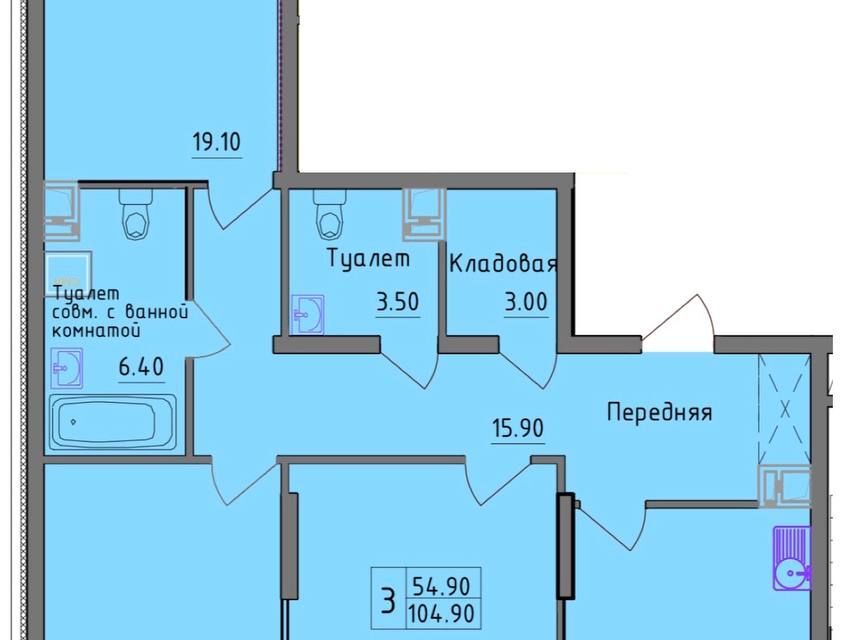 квартира г Черкесск ул Свободы 62/5 городской округ Черкесский фото 1