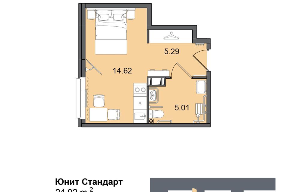 квартира г Санкт-Петербург пр-кт Витебский 101к/1 Московский район фото 1