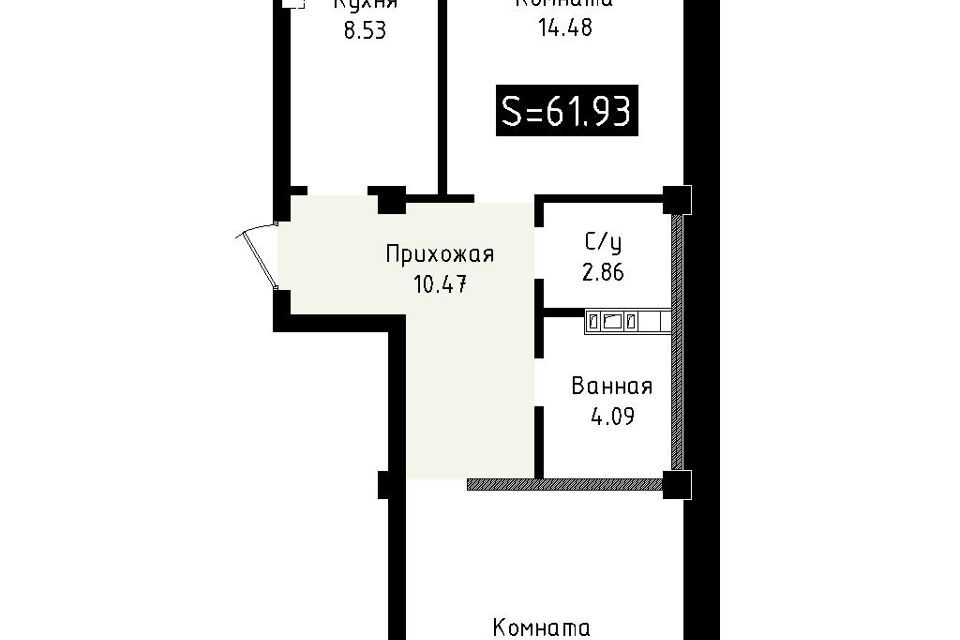 квартира г Иркутск жк Иркут, Иркутск городской округ фото 1