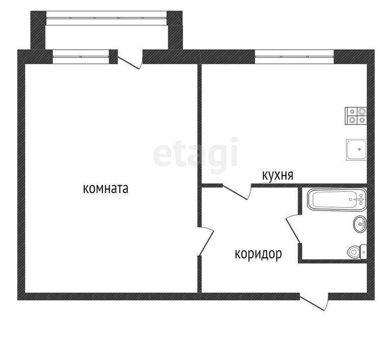 квартира р-н Волховский г Волхов ул Авиационная 29а фото 15