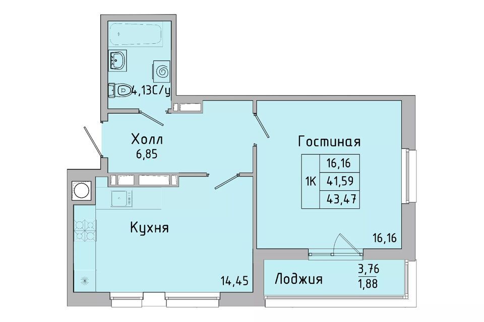 квартира г Батайск ул Ушинского 29а/2 городской округ Батайск фото 1