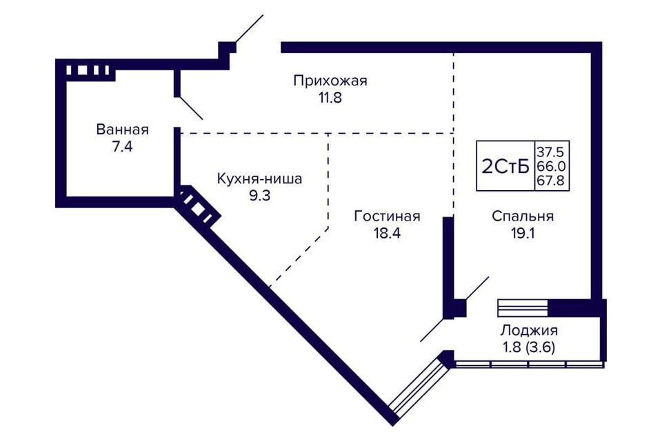 квартира г Новосибирск р-н Дзержинский Дзержинский, городской округ Новосибирск фото 1