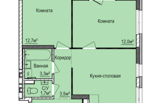 квартира р-н Индустриальный Буммаш городской округ Ижевск, Буммаш фото