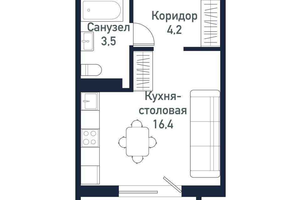 квартира р-н Сосновский п Западный 7-й квартал фото 1