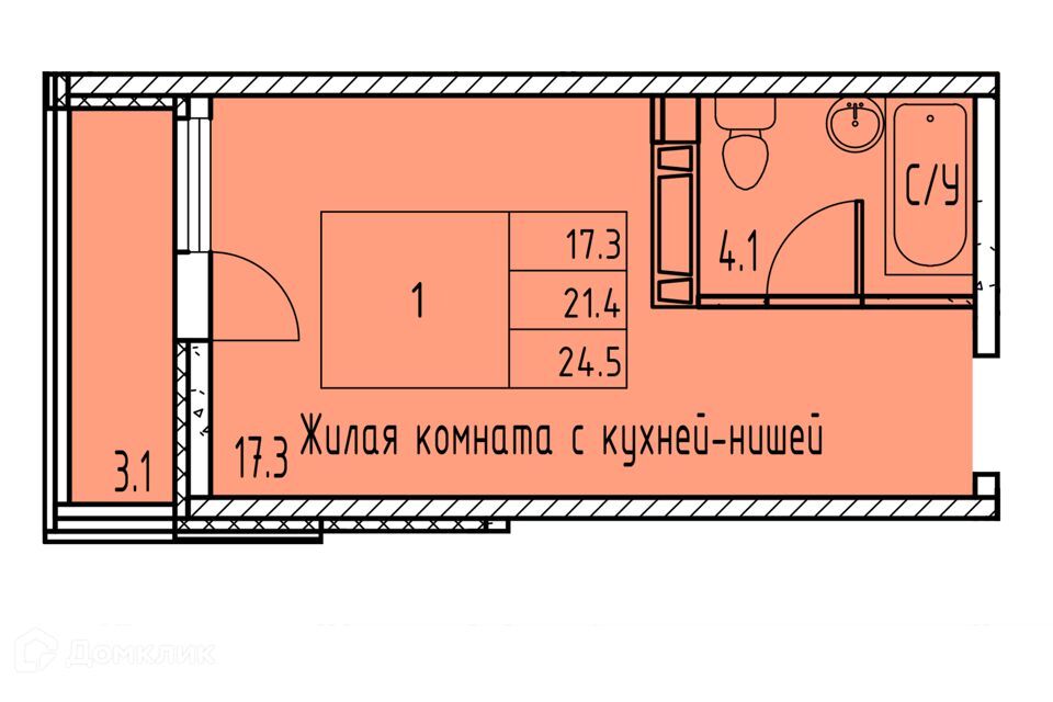 квартира г Ростов-на-Дону р-н Советский пр-кт Маршала Жукова 18/1 городской округ Ростов-на-Дону фото 1