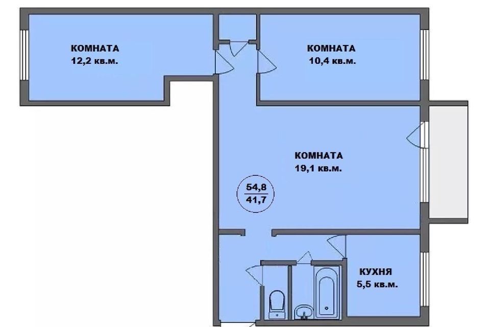 квартира г Москва проезд Старо-Петровско-Разумовский 6к/1 Северный административный округ фото 10