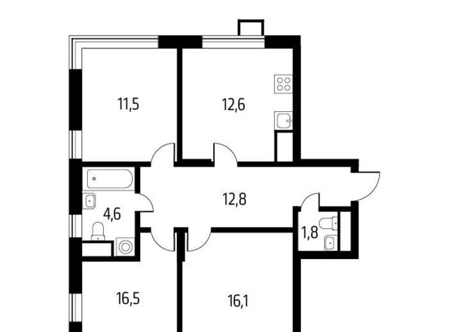 Кедровая, ул. 3-я Нововатутинская, 15к 2 фото