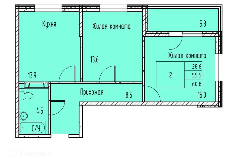 квартира г Ростов-на-Дону р-н Советский пр-кт Маршала Жукова 18/1 городской округ Ростов-на-Дону фото 1