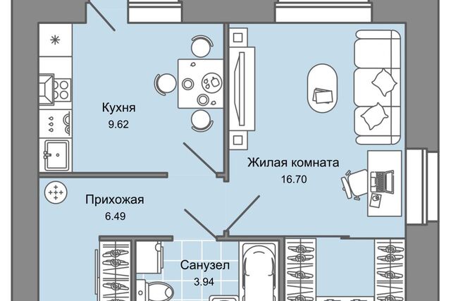 р-н Ленинский ул Дмитрия Козулева 2к/1 муниципальное образование Киров фото