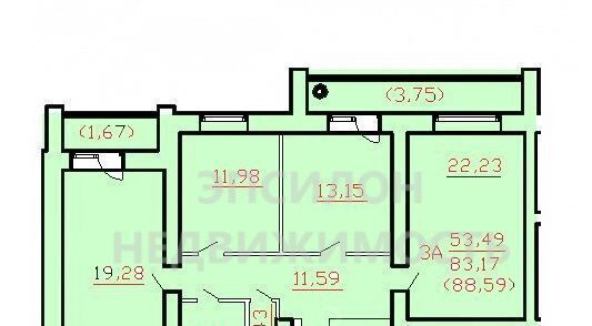 квартира г Курск р-н Центральный ул Дружининская 26б фото 2