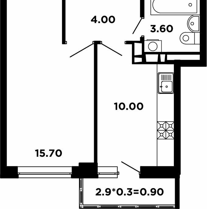 квартира г Краснодар р-н Прикубанский ул им. Мурата Ахеджака 12к/4 фото 1