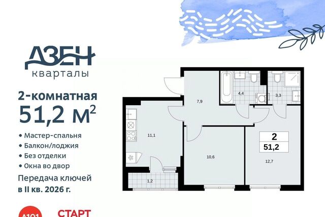 ЖР «Дзен-кварталы» 1/1 6. фото