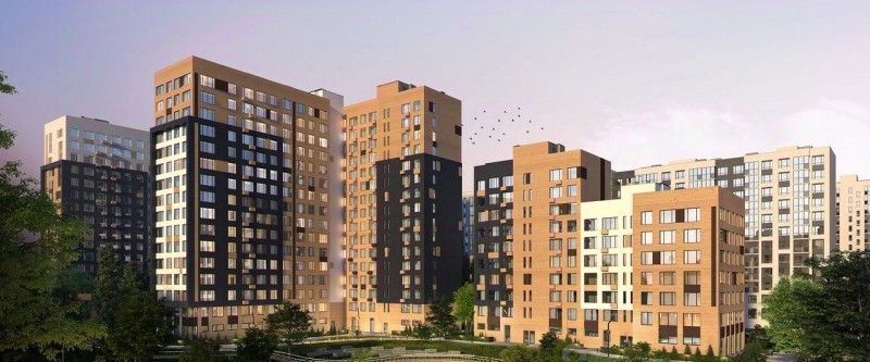 квартира г Москва п Сосенское ЖК Скандинавия 25/1 метро Новохохловская фото 9