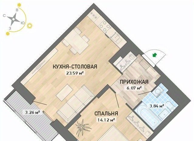р-н Чкаловский Ботаническая Уктус ЖК «Просторы» жилрайон фото