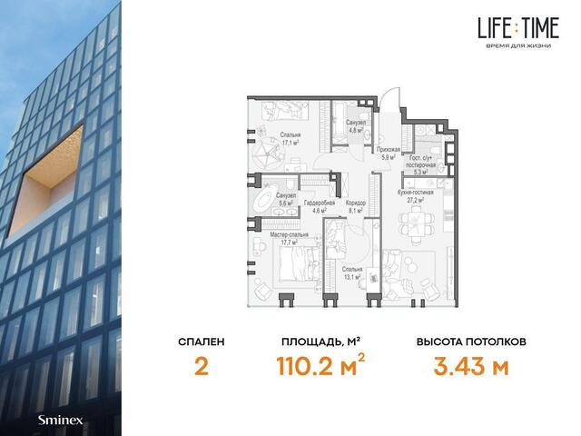ЦАО Пресненский Квартал LIFE TIME с 3, Московская область фото