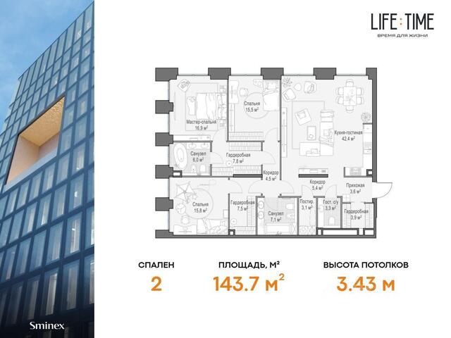 ЦАО Пресненский Квартал LIFE TIME с 8, Московская область фото