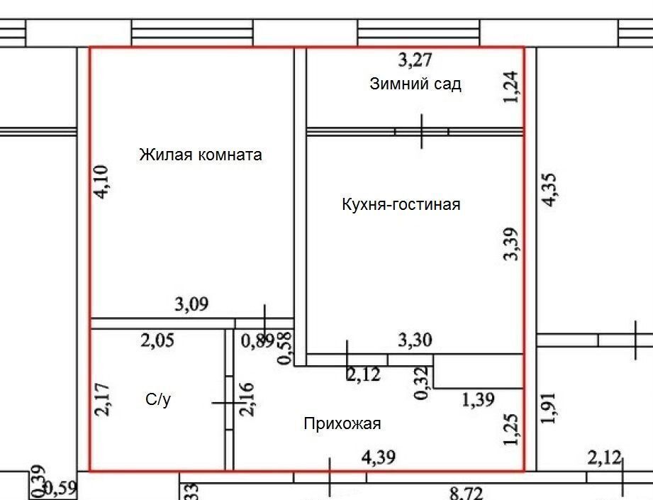 квартира г Оренбург р-н Промышленный ул Ткачева 16/3 ЖК Квартет фото 23