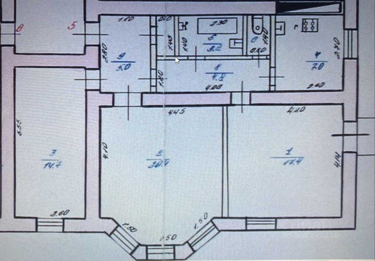 квартира г Воронеж р-н Центральный ул Орджоникидзе 10/12 фото 1