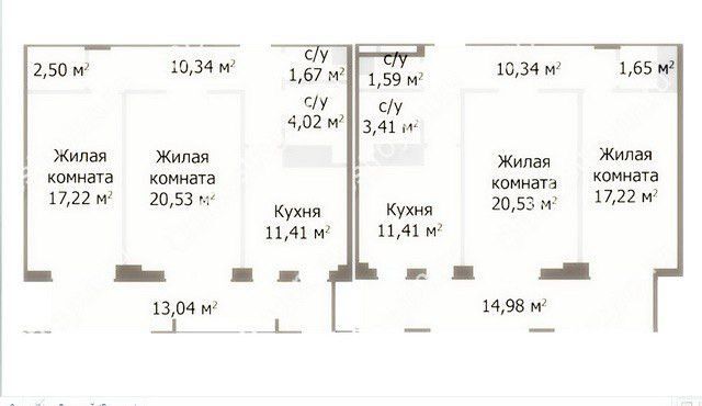 квартира г Нижний Новгород р-н Нижегородский ул Нестерова 22 городской округ Нижний Новгород фото 2