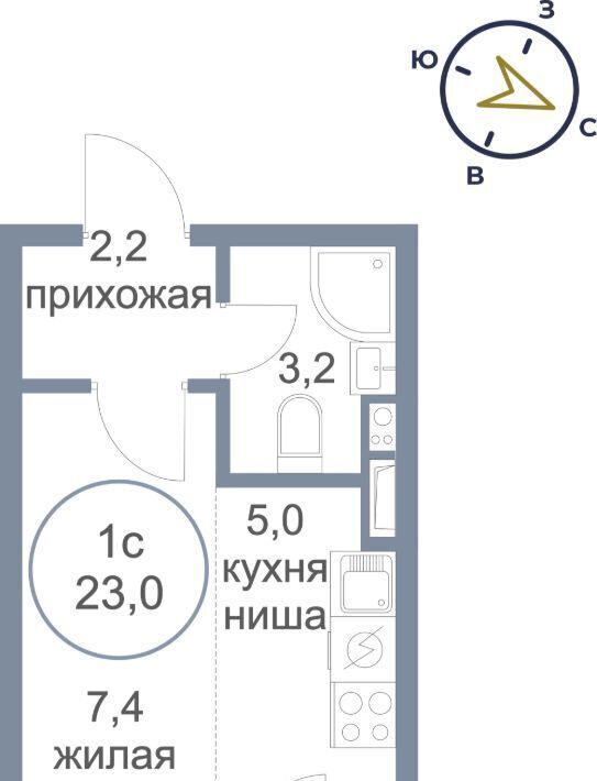 квартира г Сургут ул Сосновая 63 фото 1